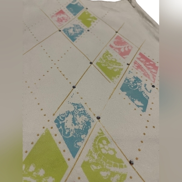 GOLF Skirt side pleated skort with argyle Light Khaki Size Small Shorts Skort - Picture 2 of 16